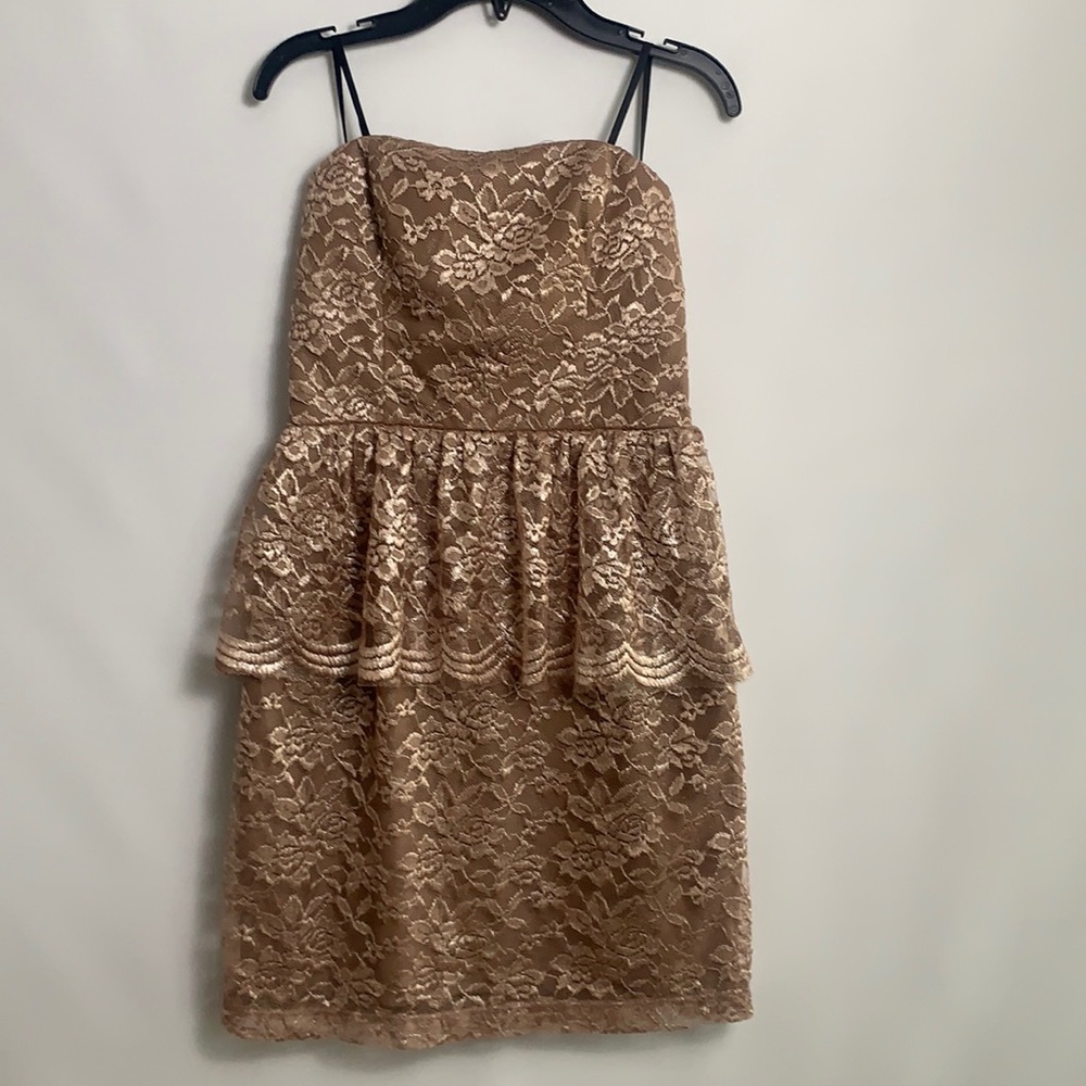 IN San Francisco strapless short dress